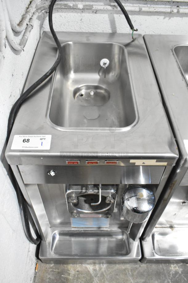 Taylor 340-27 Stainless Steel Single Flavor Frozen Beverage Machine, 208-230V, 1 Phase, commercial use, good condition.