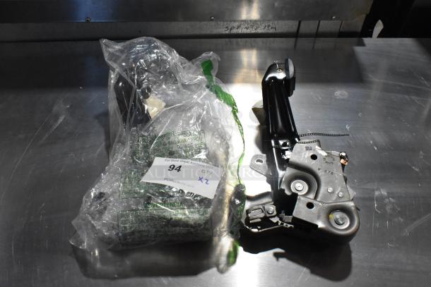 2 brand new Chevy Blazer S10/GMC Jimmy Sonoma Olds Bravada parking brake levers, 1998-2005, in packaging. Tag: QTY x2.