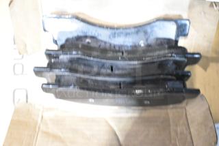 3 new Hawk brake pads, models HB528 P.811, HB250F.653, HB299 P.650, scratch and dent condition, in packaging.