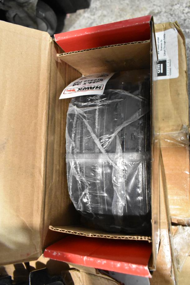3 new Hawk brake pad sets in original boxes, including models HB528 P.811, HB250F.653, HB299 P.650.