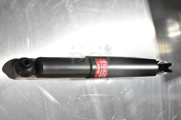 Brand new KYB 344403 Excel G gas shock absorber with label. Slight scratch and dent, otherwise unused.