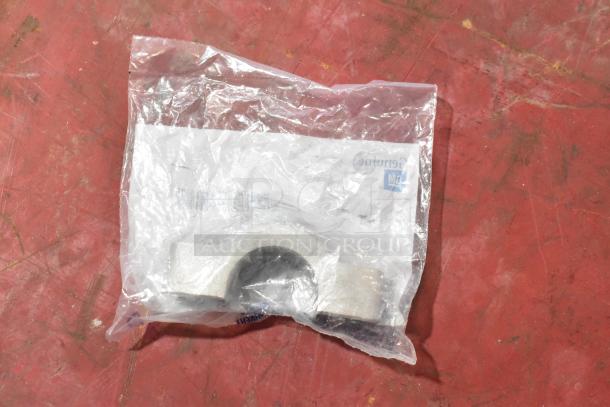 GM 20959449 Rear Suspension Stabilizer Shaft Clamp in packaging, new condition, with label visible.