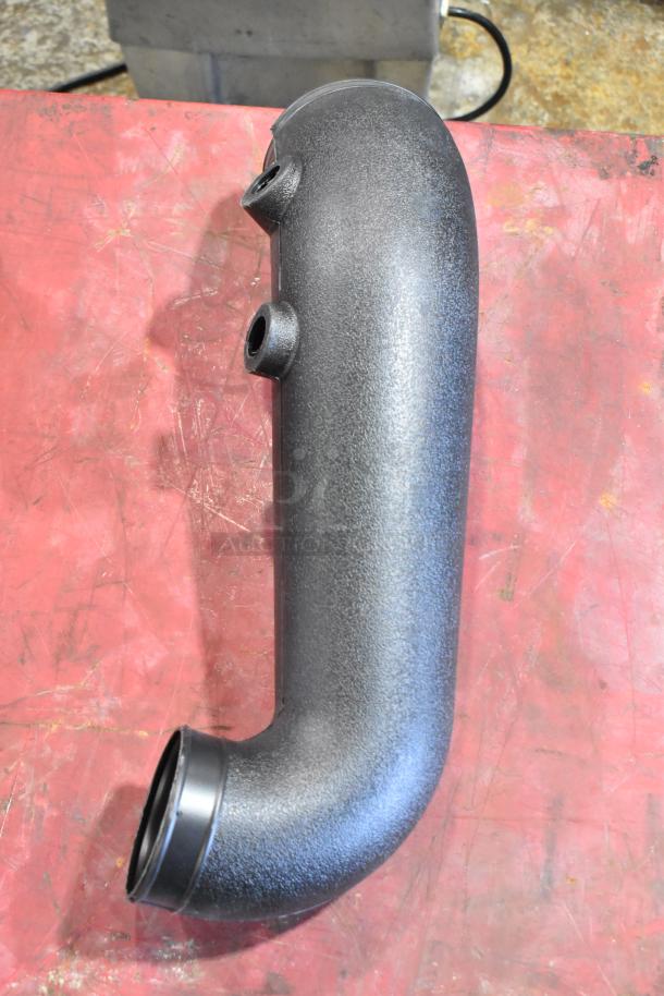 Box of parts with 111550-CAKHWX-AA cold air intake kit, black, textured finish, new condition.
