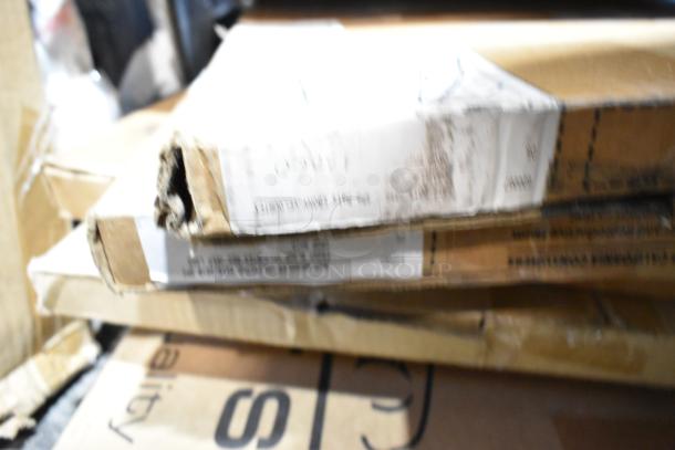 27 new scratch and dent items, including Jeep Wrangler, Yukon Denali, and Corvette C7 floor mats in worn boxes.