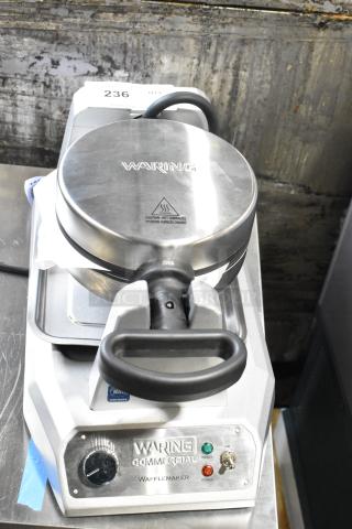 BRAND NEW SCRATCH AND DENT! 2024 Waring WWD180X Single Classic Waffle Maker. 120 Volts, 1 Phase. - Item #1215963