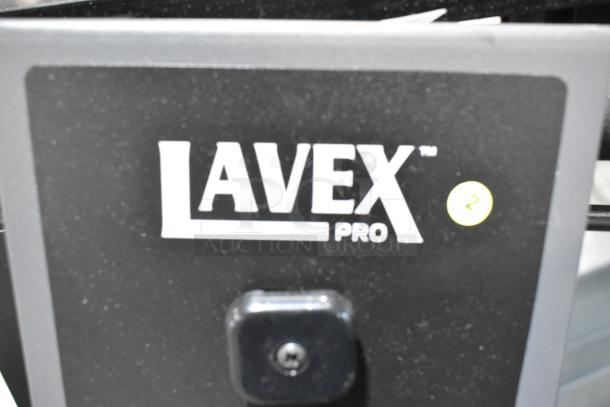 BRAND NEW Lavex TP-2015 Metal Floor Cleaner with minor scratches. 120 Volts, 1 Phase. Lavex logo visible.