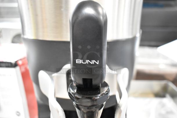 BRAND NEW 2025 Bunn TF SERVER 1.5 Gallon ThermoFresh Server with Digital Sight Gauge, minor cosmetic dents, stainless steel.