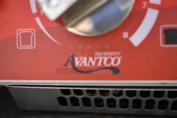 BRAND NEW Avantco 184T3600D commercial conveyor toaster, scratch and dent, 14.5" wide, 3" opening, 1200 slices/hour.