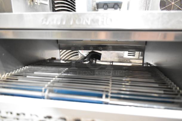 Brand new Avantco 184T3600D commercial conveyor toaster, 14.5" wide, 3" opening, 1200 slices/hour, 240V, 1 phase.
