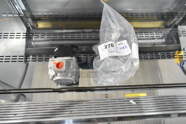 2 new scratch and dent items: Amana 53002004 Magnetron HP53002004, White Rodgers 36h32. Labeled with quantity tag.