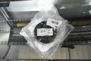 Avantco 177PCMAD14 warmer plate in new condition in packaging, labeled with item code and quantity, 4-pack.