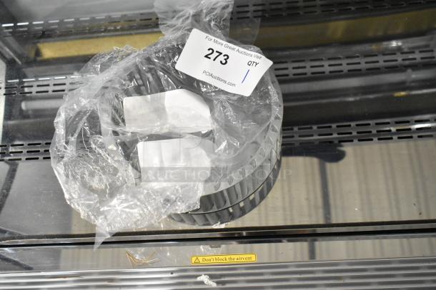 BRAND NEW Imperial 1166 Blower Wheel for Ir-C Icv Ovens, 500 HP1166. Visible tags indicate it is auction lot 273.