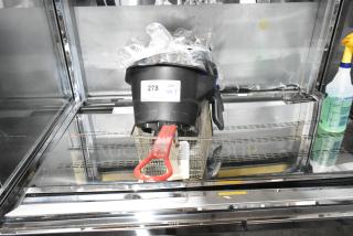 7 BRAND NEW SCRATCH AND DENT! Items Including Avantco 177PCMAD15 Basket with Handle for CMAD Series 177PCMAD15, American Range A33001 Basket,Af-75 Fryer Chrome Plat 48AA33001, Poly Brew Baskets. 7 Times Your Bid! - Item #1216122