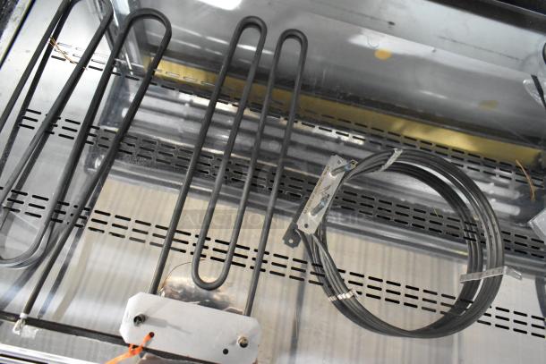 6 brand new Hatco heating elements, various models, shown in package. Scratch and dent condition. Includes tags and labels.