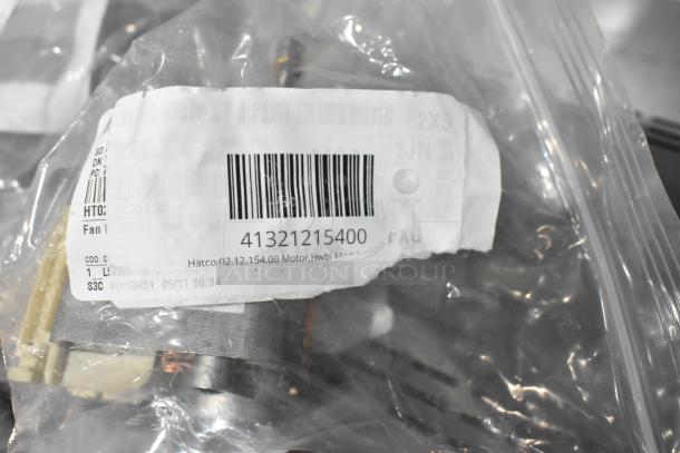 2 Brand New Scratch and Dent items: American Range A37608 Kit, TS11 Safety Valve 48AA37608, Hatco 02.12.154.00 Motor.