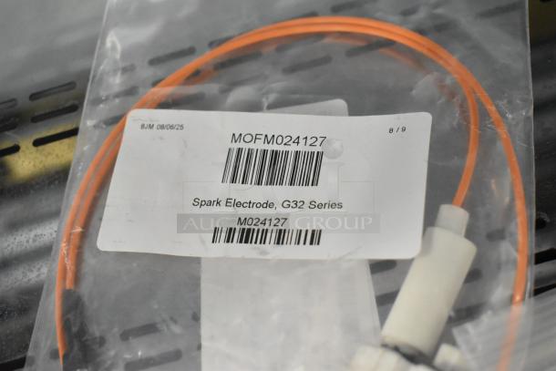 Moffat Spark Electrode for G32 Series, model M024127, in sealed packaging with label.