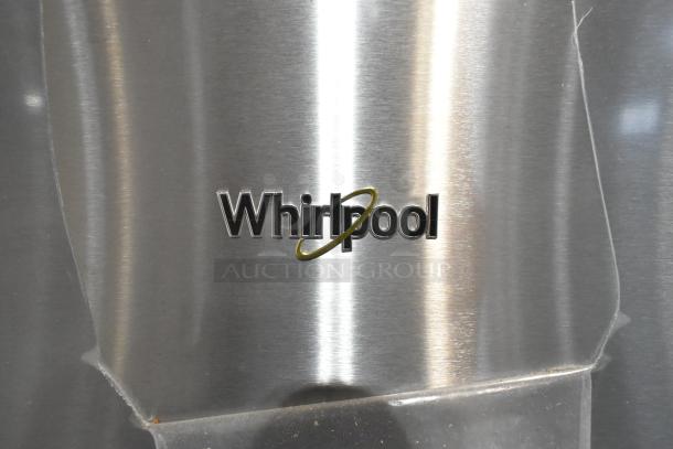 Brand new 2025 Whirlpool WRT311FZDM05 stainless steel cooler with freezer. Scratch and dent condition. 115V, 1 phase.
