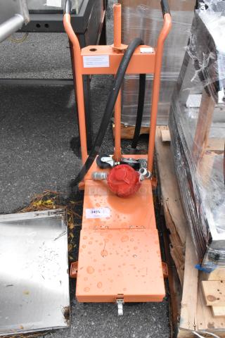 BRAND NEW SCRATCH AND DENT! Fryclone 259DISP50 50 lb. Fryer Oil Disposal Unit - Item #1216272