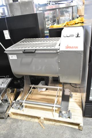 BRAND NEW SCRATCH AND DENT! 2025 Sirman 40806206F IP 80 XP BA Metal Commercial 170 lb. Electric Meat Mixer. 220 Volts. - Item #1215956