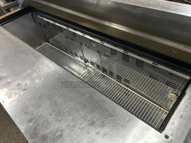 Blue Air BAPT60 60" prep table in great condition. Stainless steel finish, spacious interior, tested and working.
