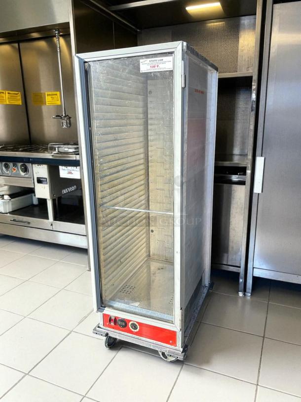 Avantco HEAT-1836 heated holding cabinet, full size, clear door, excellent condition, tested, working, 120V.