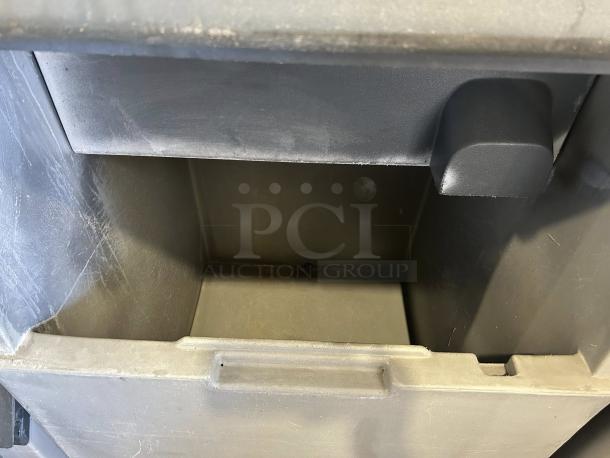 Scotsman C0530SA-1 Prodigy Series 30" air-cooled ice machine, excellent condition, tested, interior view showing bin space.