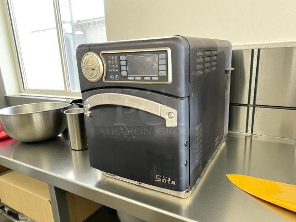 TurboChef SOTA-TC microwave convection oven, great condition, countertop design, control panel visible, tested and working.