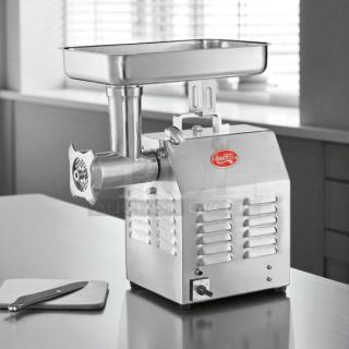 Avantco MG12R #12 Meat Grinder, stainless steel, reverse setting, 110V, 1 hp, tested and working, excellent condition.