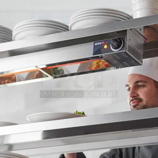 ServIt 30" strip warmer, brand new, with adjustable infinite control and 120V, 650W. Ideal for commercial use.