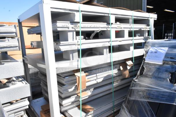BRAND NEW SCRATCH AND DENT! Amerikooler DW081677F-8/8-SC 8'x16'x7'7" walk-in freezer/cooler, packaging intact.