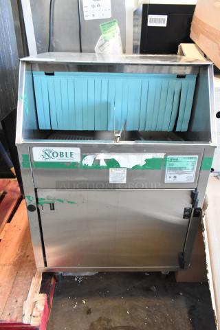 2025 Noble Wareforce CG-115 stainless steel commercial electric carousel glass washer, 115V, 1-phase, underbar model.