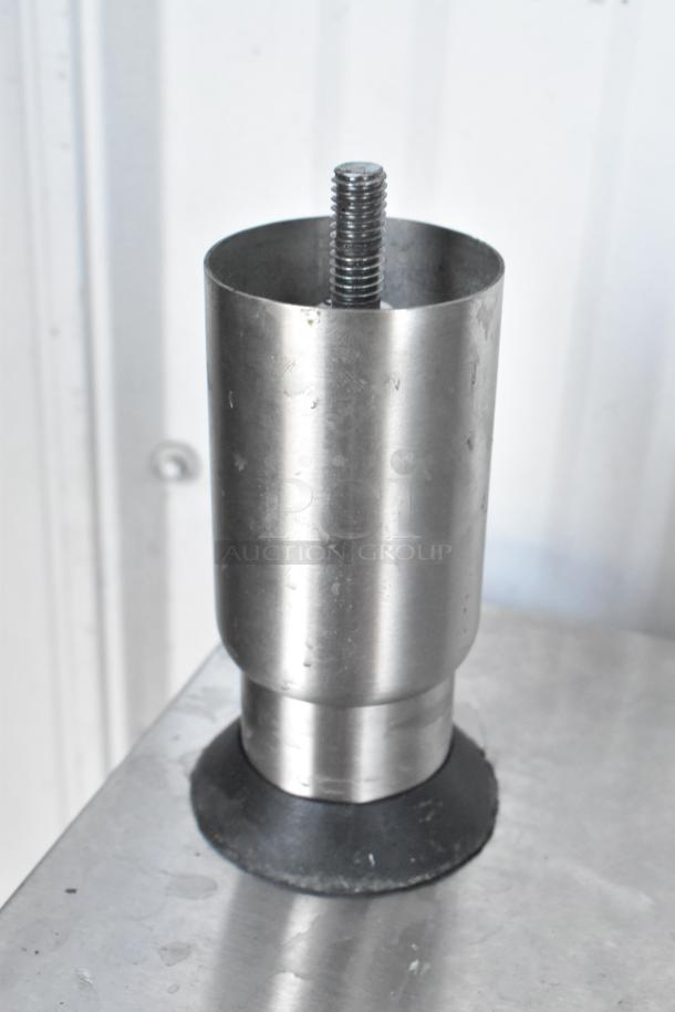 Stainless steel component of ServIt 423WDSFS2 Drawer Warmer, showing slight scratches, part of a brand-new item.