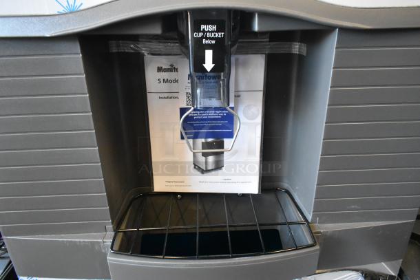Manitowoc SPA312-161 stainless steel touchless hotel ice dispenser, 30", 2025 model, 180 lb capacity, 115V, 1 Phase, new condition.