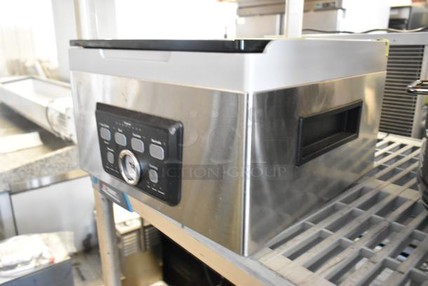 BRAND NEW Galaxy 177GVMC12P Chamber Vacuum Packaging Machine, stainless steel, 12" seal bar, dry pump, 120V, 1 Phase.