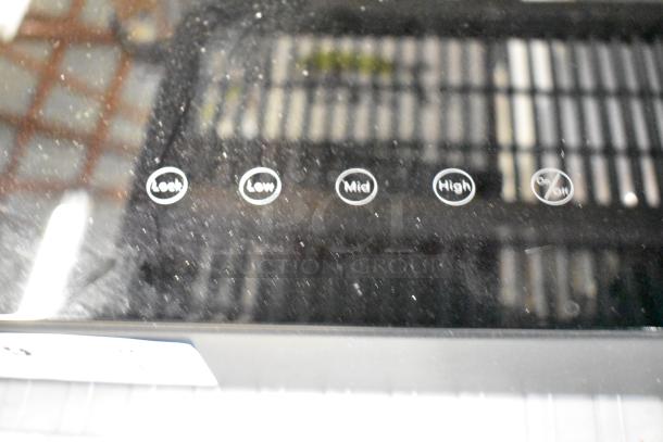 New Avantco 177ICW300 16"x16" black induction warmer. Features lock, low, mid, high settings. 120V, 1 phase. Scratch and dent.