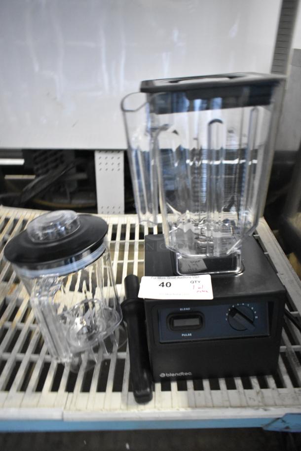 Brand new Blendtec CB1 Chef Blender, model CHEF40PA01-A1QA1N, with 96 oz. jar, toggle control, 120V, 1 phase.