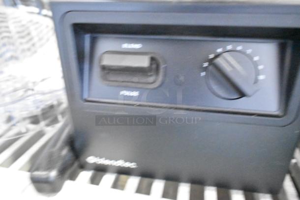 Blendtec CB1 Chef Blender control panel with toggle and dial settings. Brand new, scratch and dent condition.