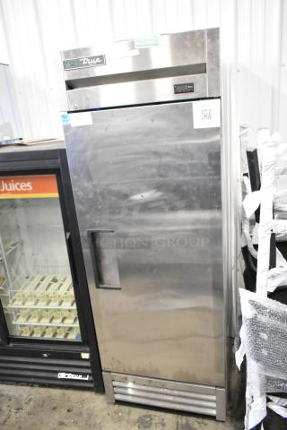 2022 True T-19F-HC Stainless Steel Commercial Single Door Reach In Freezer. 115 Volts, 1 Phase. - Item #1216396
