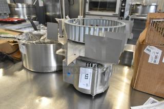 BRAND NEW SCRATCH AND DENT! Nidec Convection Oven Motor. 115-120 Volts, 1 Phase. - Item #1216636