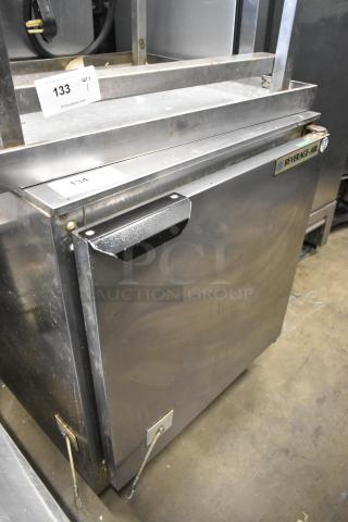 Beverage Air UCR27A-23 Stainless Steel Commercial Single Door Undercounter Cooler. 115 Volts, 1 Phase. - Item #1216647