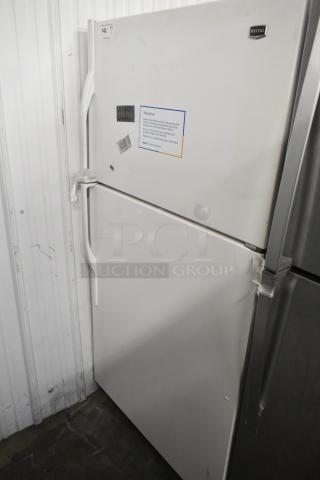 Maytag M1TXEGMYW01 Metal Single Door Reach In Cooler w/ Freezer. 115 Volts, 1 Phase. - Item #1216655