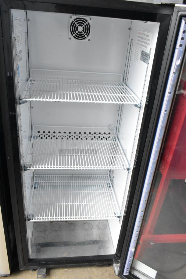 2021 IDW G4-H0234B Metal Mini Cooler Merchandiser, 110-120V, 1 Phase, features adjustable shelves, excellent condition.