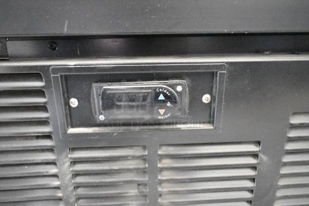 2019 Habco SE18 metal cooler control panel, temperature dial visible. 115 volts, 1 phase, commercial quality.