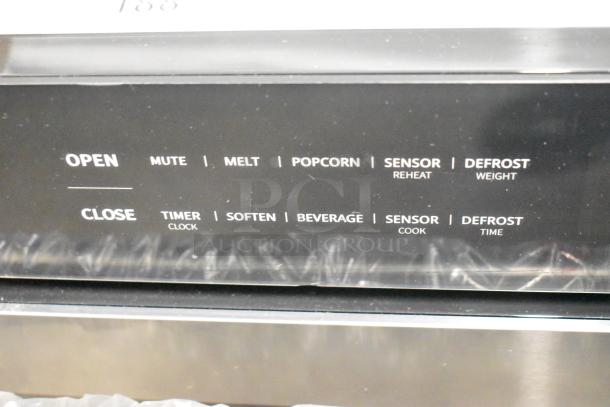 Brand new KoolMore KM-MD30-BSS stainless-steel microwave drawer, features include mute, melt, popcorn, sensor reheat, timer.