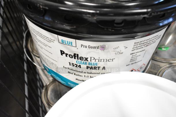 18 items, including Proflex Primer Part A Flexible Epoxy, 1524 Clear Blue, ideal for professional use.