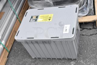 BRAND NEW Endura 3920A02T 40 lb. 20 GPM grease trap, 2" threaded connections, scratch and dent condition, labeled.