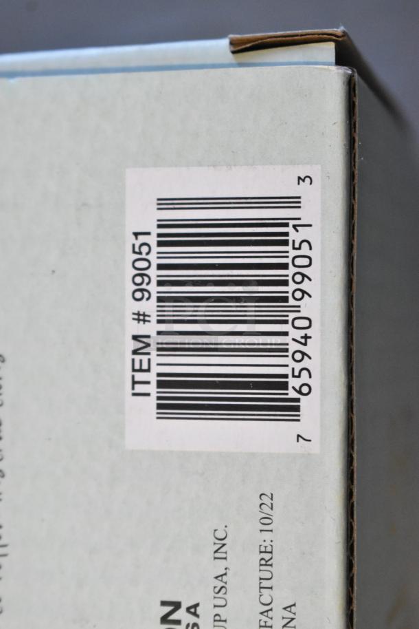 STMT DIY Crystal Terrarium box corner with barcode, showing item number 99051 and manufacturing details.