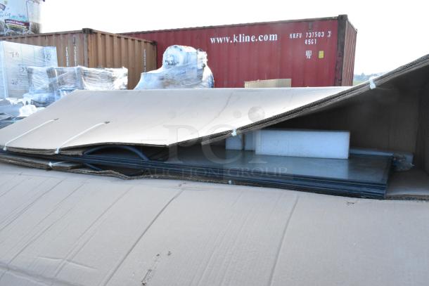 Lot of brand new scratch and dent door assembly for walk-in cooler/freezer, models 3171081/3171082, 24"x75".