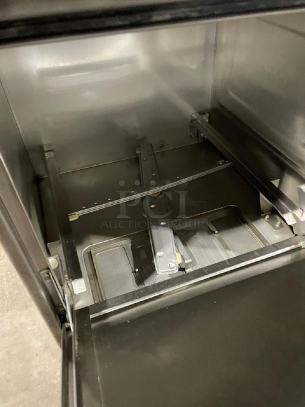 Hobart LX30H commercial undercounter dishwasher, stainless steel interior, electric, model LX30H, 120/208V, 1 phase.