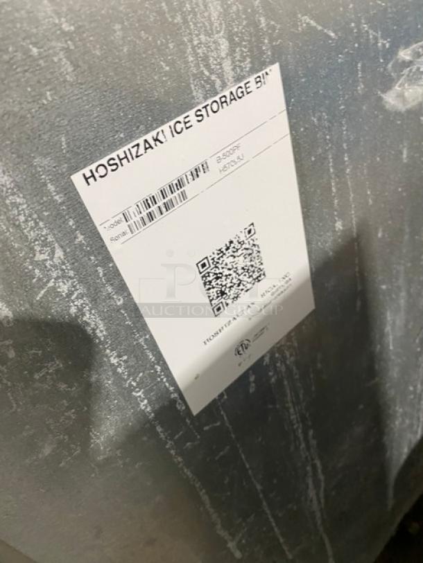 Hoshizaki ice machine with visible label. Model KM901MRJ/B500PF. Energy Star certified, stainless steel, remote-cooled.